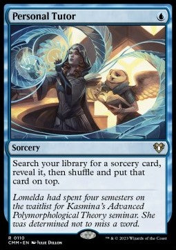 Personal Tutor⁣ - Commander Masters⁣ (Rare)⁣ [110]
