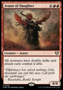 Avatar of Slaughter⁣ - Commander Masters⁣ (Rare)⁣ [206]