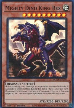 Mighty Dino King Rex⁣ - Duelist Nexus⁣ (Super Rare)⁣ [008]