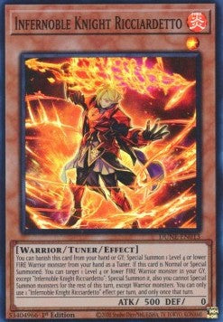 Infernoble Knight Ricciardetto⁣ - Duelist Nexus⁣ (Super Rare)⁣ [013]
