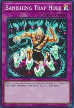 Banishing Trap Hole⁣ - Duelist Nexus⁣ (Super Rare)⁣ [077]
