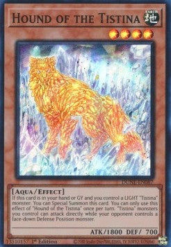 Hound of the Tistina⁣ - Duelist Nexus⁣ (Super Rare)⁣ [087]