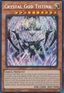 Crystal God Tistina (V.1 - Secret Rare)⁣ - Duelist Nexus⁣ (Secret Rare)⁣ [089]