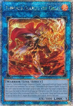 Emperor Charles the Great (V.2 - Quarter Century Secret Rare)⁣ - Duelist Nexus⁣ (Quarter Century Secret Rare)⁣ [048]