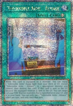 "Infernoble Arms - Almace" (V.2 - Quarter Century Secret Rare)⁣ - Duelist Nexus⁣ (Quarter Century Secret Rare)⁣ [056]