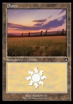 Plains (V.3)⁣ - Commander Masters: Extras⁣ (Land)⁣ [439]