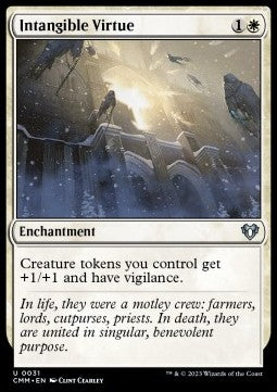 Intangible Virtue⁣ - Commander Masters⁣ (Uncommon)⁣ [31]