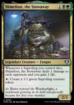 Slimefoot, the Stowaway⁣ - Commander Masters⁣ (Uncommon)⁣ [356]