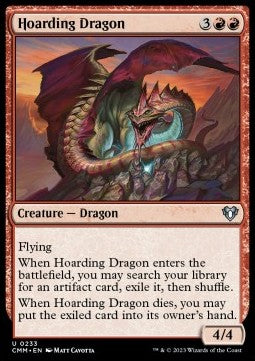 Hoarding Dragon⁣ - Commander Masters⁣ (Uncommon)⁣ [233]
