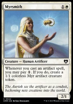 Myrsmith⁣ - Commander Masters⁣ (Common)⁣ [44]