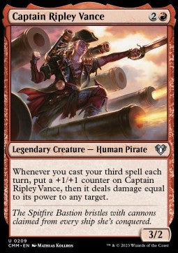Captain Ripley Vance⁣ - Commander Masters⁣ (Uncommon)⁣ [209]