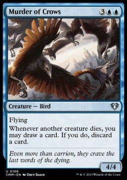 Murder of Crows⁣ - Commander Masters⁣ (Uncommon)⁣ [106]