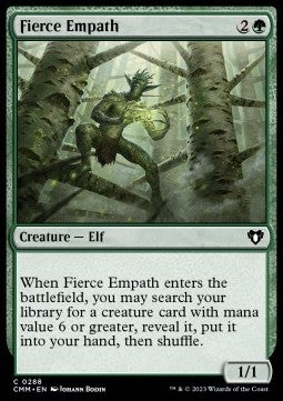 Fierce Empath⁣ - Commander Masters⁣ (Common)⁣ [288]