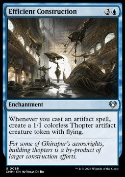 Efficient Construction⁣ - Commander Masters⁣ (Uncommon)⁣ [88]