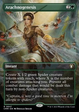 Arachnogenesis (V.2)⁣ - Commander Masters: Extras⁣ (Rare)⁣ [647]