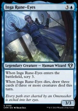 Inga Rune-Eyes⁣ - Commander Masters⁣ (Uncommon)⁣ [100]