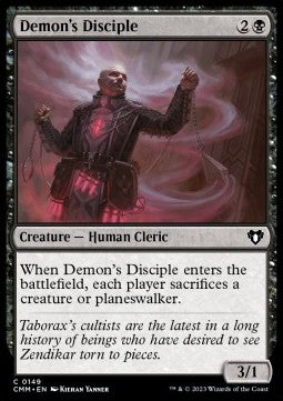 Demon's Disciple⁣ - Commander Masters⁣ (Common)⁣ [149]