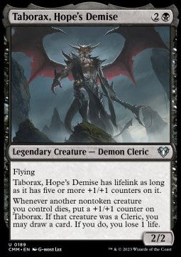 Taborax, Hope's Demise⁣ - Commander Masters⁣ (Uncommon)⁣ [189]
