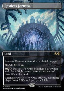 Restless Fortress⁣ - Wilds of Eldraine: Extras⁣ (Rare)⁣ [305]