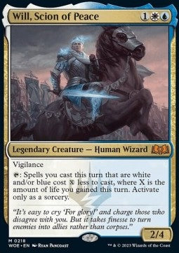 Will, Scion of Peace⁣ - Wilds of Eldraine⁣ (Mythic)⁣ [218]