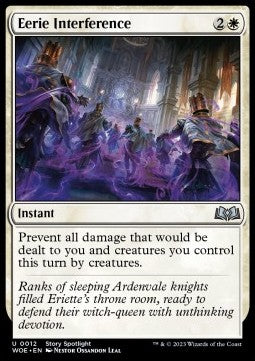 Eerie Interference⁣ - Wilds of Eldraine⁣ (Uncommon)⁣ [12]