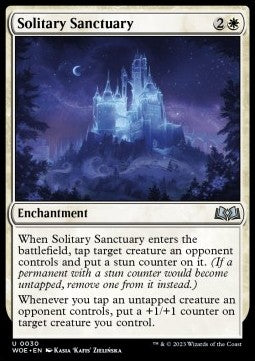 Solitary Sanctuary⁣ - Wilds of Eldraine⁣ (Uncommon)⁣ [30]