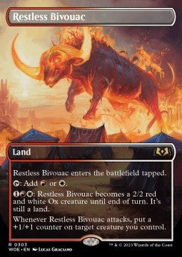 Restless Bivouac⁣ - Wilds of Eldraine: Extras⁣ (Rare)⁣ [303]
