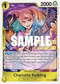 Charlotte Pudding (OP03-112)⁣ - Judge Promos⁣ (Rare)⁣ [OP03-112]
