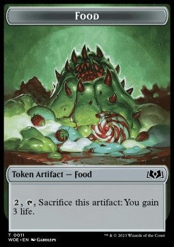 Food Token (V.2)⁣ - Wilds of Eldraine: Extras⁣ (Token)⁣ [11]