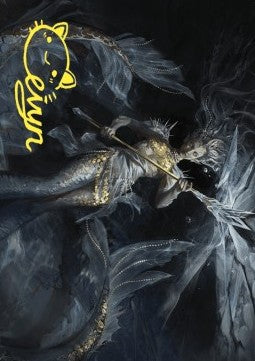 Art Series: Sharae of Numbing Depths (V.2)⁣ - Wilds of Eldraine: Extras⁣ (Tip Card)⁣ [A32]