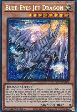 Blue-Eyes Jet Dragon⁣ - 25th Anniversary Tin: Dueling Heroes Mega Pack⁣ (Secret Rare)⁣ [004]