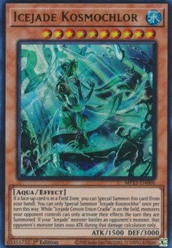 Icejade Kosmochlor⁣ - 25th Anniversary Tin: Dueling Heroes Mega Pack⁣ (Ultra Rare)⁣ [006]
