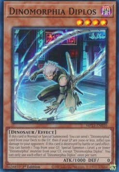 Dinomorphia Diplos⁣ - 25th Anniversary Tin: Dueling Heroes Mega Pack⁣ (Super Rare)⁣ [010]