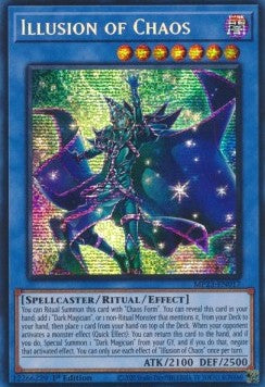 Illusion of Chaos⁣ - 25th Anniversary Tin: Dueling Heroes Mega Pack⁣ (Secret Rare)⁣ [017]