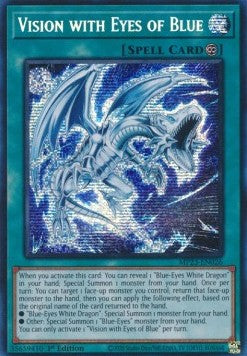 Vision with Eyes of Blue⁣ - 25th Anniversary Tin: Dueling Heroes Mega Pack⁣ (Secret Rare)⁣ [026]