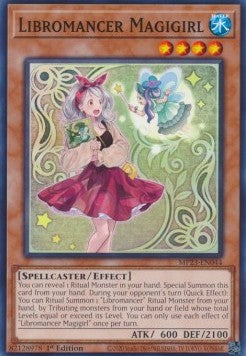 Libromancer Magigirl⁣ - 25th Anniversary Tin: Dueling Heroes Mega Pack⁣ (Common)⁣ [044]