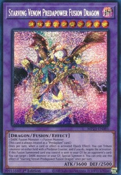 Starving Venom Predapower Fusion Dragon⁣ - 25th Anniversary Tin: Dueling Heroes Mega Pack⁣ (Secret Rare)⁣ [081]
