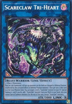 Scareclaw Tri-Heart⁣ - 25th Anniversary Tin: Dueling Heroes Mega Pack⁣ (Secret Rare)⁣ [088]
