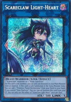 Scareclaw Light-Heart⁣ - 25th Anniversary Tin: Dueling Heroes Mega Pack⁣ (Secret Rare)⁣ [136]