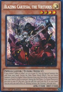 Blazing Cartesia, the Virtuous⁣ - 25th Anniversary Tin: Dueling Heroes Mega Pack⁣ (Secret Rare)⁣ [162]