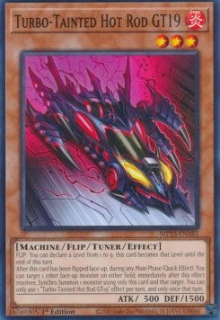Turbo-Tainted Hot Rod GT19⁣ - 25th Anniversary Tin: Dueling Heroes Mega Pack⁣ (Common)⁣ [181]