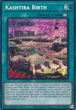 Kashtira Birth⁣ - 25th Anniversary Tin: Dueling Heroes Mega Pack⁣ (Secret Rare)⁣ [200]
