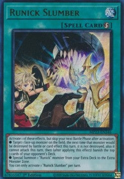Runick Slumber⁣ - 25th Anniversary Tin: Dueling Heroes Mega Pack⁣ (Ultra Rare)⁣ [246]