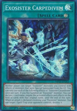 Exosister Carpedivem⁣ - 25th Anniversary Tin: Dueling Heroes Mega Pack⁣ (Super Rare)⁣ [262]