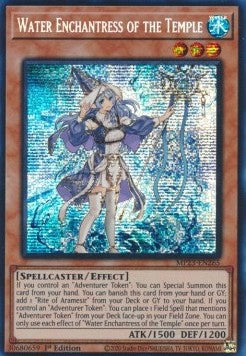 Water Enchantress of the Temple⁣ - 25th Anniversary Tin: Dueling Heroes Mega Pack⁣ (Secret Rare)⁣ [265]