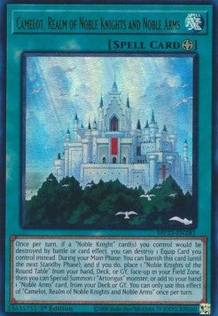 Camelot, Realm of Noble Knights and Noble Arms⁣ - 25th Anniversary Tin: Dueling Heroes Mega Pack⁣ (Ultra Rare)⁣ [281]