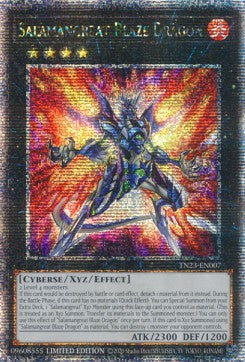 Salamangreat Blaze Dragon⁣ - 25th Anniversary Tin: Dueling Heroes⁣ (Quarter Century Secret Rare)⁣ [007]