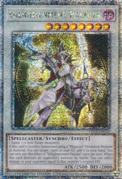 Enlightenment Paladin⁣ - 25th Anniversary Tin: Dueling Heroes⁣ (Quarter Century Secret Rare)⁣ [010]
