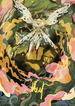 Art Series: Greater Auramancy (V.2)⁣ - Wilds of Eldraine: Extras⁣ (Tip Card)⁣ [A61]