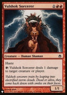 Vulshok Sorcerer⁣ - The List⁣ (Common)⁣ [80]